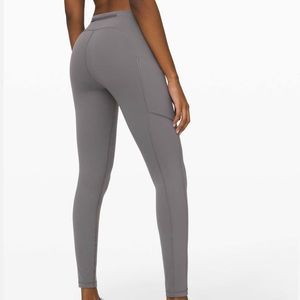 Lululemon NWT Speed Up MR 28” Titanium size 2